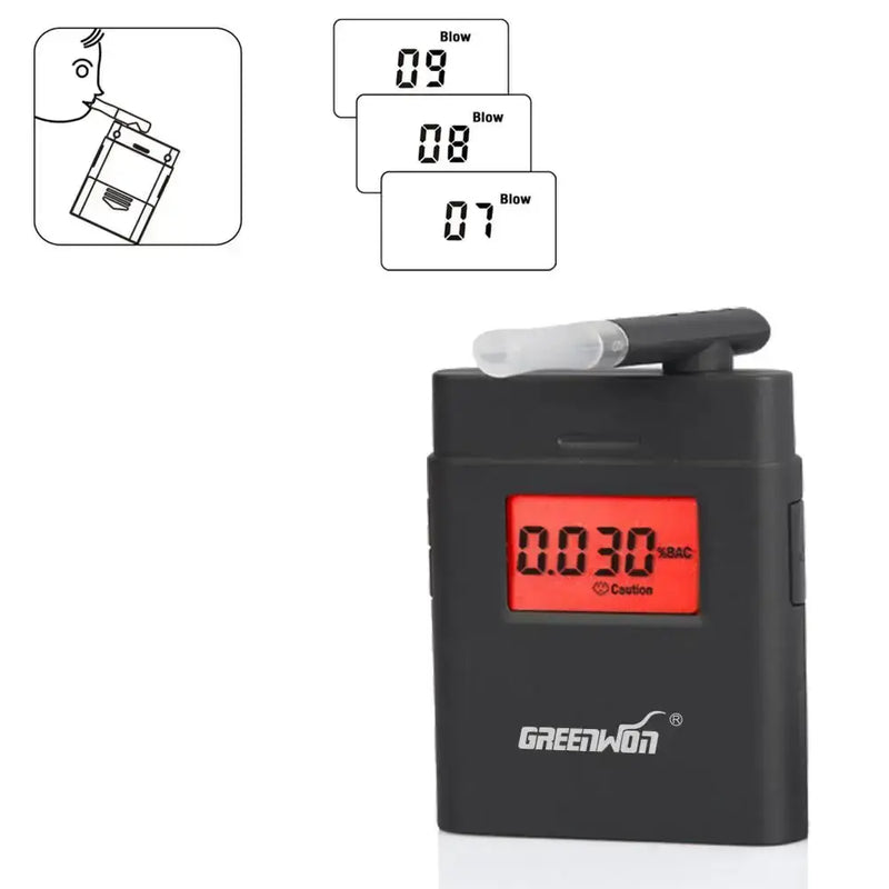 Police Alcohol Tester – Breathalyzer by Habicare