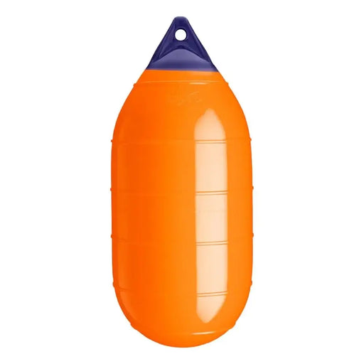 LD3 Polyform Low Drag Buoy 343 x 737mm Orange, inflatable buoy with blue top and orange body