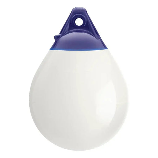 Polyform Windy A1 300x390mm White buoy, durable vinyl construction, high buoyancy for marine applications.
