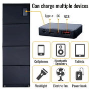 Portable 120W Solar Charging Panel Waterproof by Habicare
