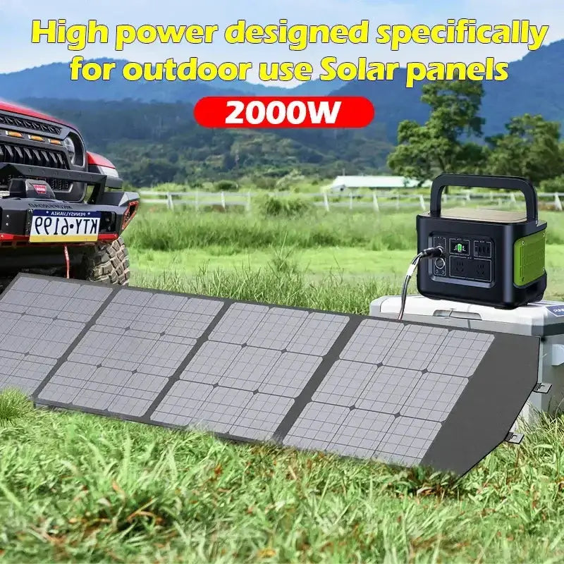Portable 200W Solar Charger with Bag by Habicare