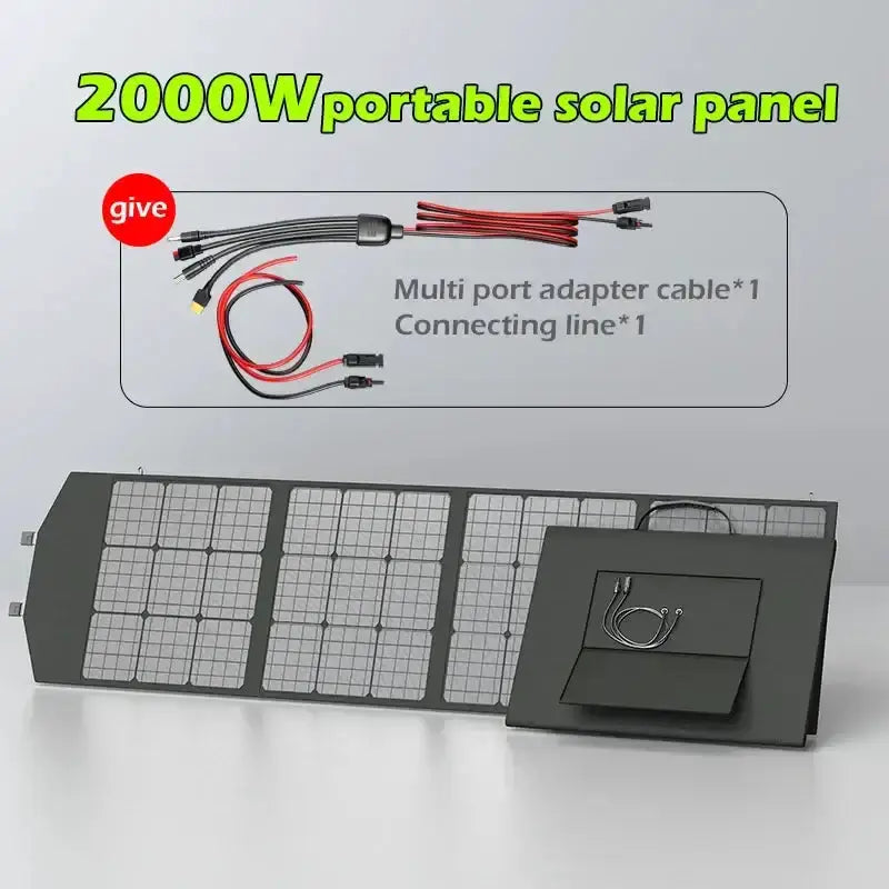 Portable 200W Solar Charger with Bag by Habicare