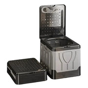 Portable 4-in-1 Outdoor Camping Toilet – Foldable & Odor-Proof by Habicare