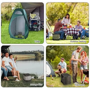 Portable 4-in-1 Outdoor Camping Toilet – Foldable & Odor-Proof by Habicare