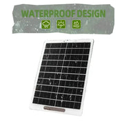 Portable 6V 10W Solar Charger Panel by Habicare