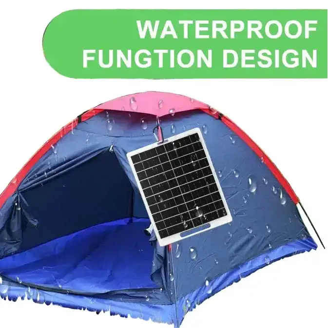 Portable 6V 10W Solar Charger Panel by Habicare