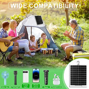 Portable 6V 10W Solar Charger Panel by Habicare
