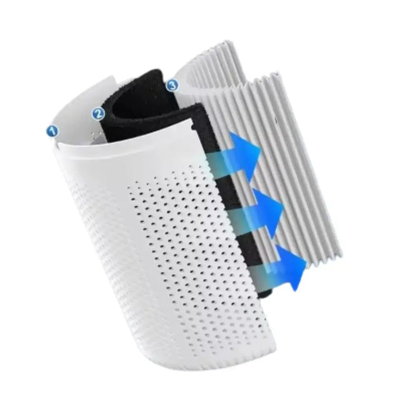 Portable Air Purifier – Blue Anion Deodorizer with Essential Oil Diffuser by Habicare