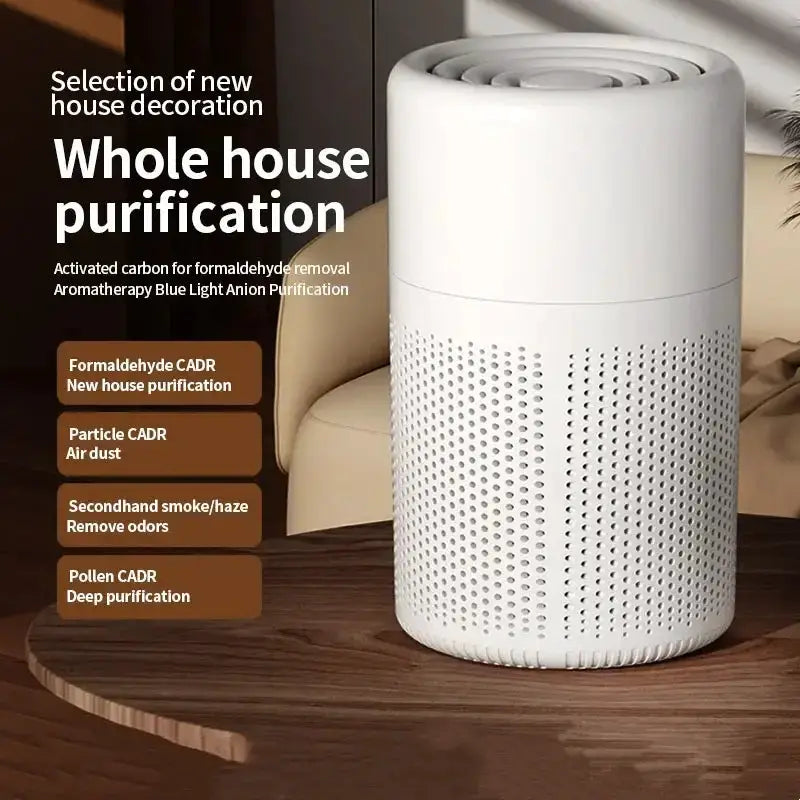 Portable Air Purifier – Blue Anion Deodorizer with Essential Oil Diffuser by Habicare
