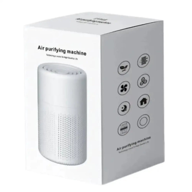 Portable Air Purifier – Blue Anion Deodorizer with Essential Oil Diffuser by Habicare