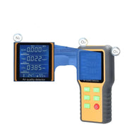 Portable Air Quality Monitor – CO2, TVOC, HCHO, Temperature & Humidity Detector (5-in-1) by Habicare