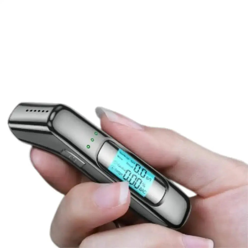 Portable Alcohol Detector with LCD & 3-Color Indicator by Habicare
