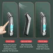 Portable Alcohol Detector with LCD & 3-Color Indicator by Habicare