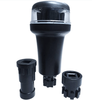 Portable Bi-Colour Navigation Light with accessories for enhanced visibility and safety on the water.