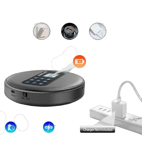 Portable Bluetooth CD Player by Habicare
