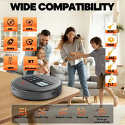 Portable Bluetooth CD Player by Habicare