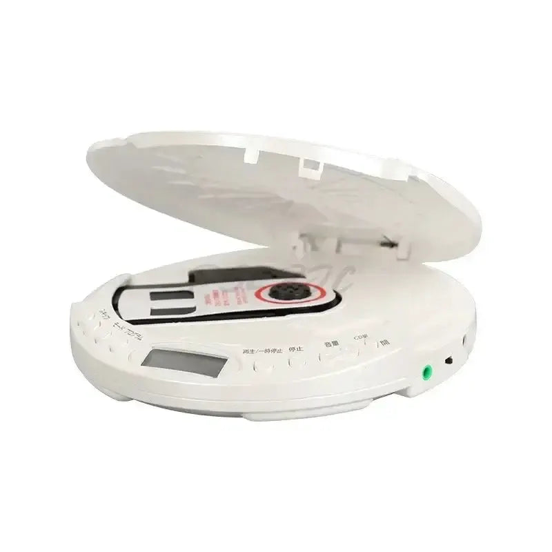 Portable Bluetooth CD Player with Display (Black & White) by Habicare