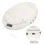 Portable Bluetooth CD Player with Display (Black & White) by Habicare