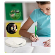 Portable Bluetooth CD Player with Display (Black & White) by Habicare