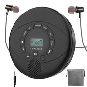 Portable Bluetooth CD Player with Speaker by Habicare