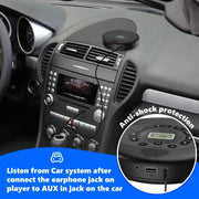 Portable Bluetooth CD Player with Speaker by Habicare