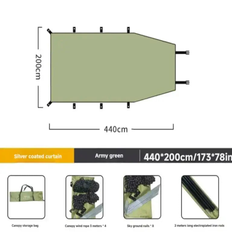 Portable Car Awning by Habicare