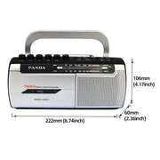 Portable Cassette Player with FM Radio by Habicare