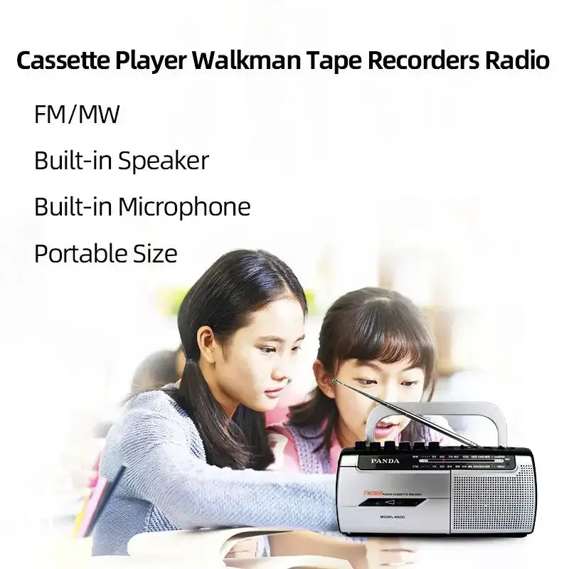 Portable Cassette Player with FM Radio by Habicare