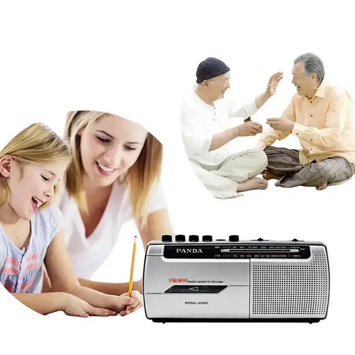 Portable Cassette Player with FM Radio by Habicare
