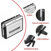 Portable Cassette to USB Converter by Habicare