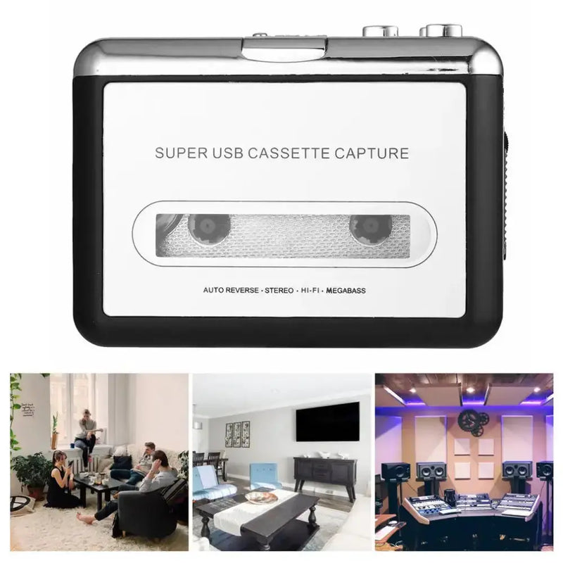 Portable Cassette to USB Converter by Habicare