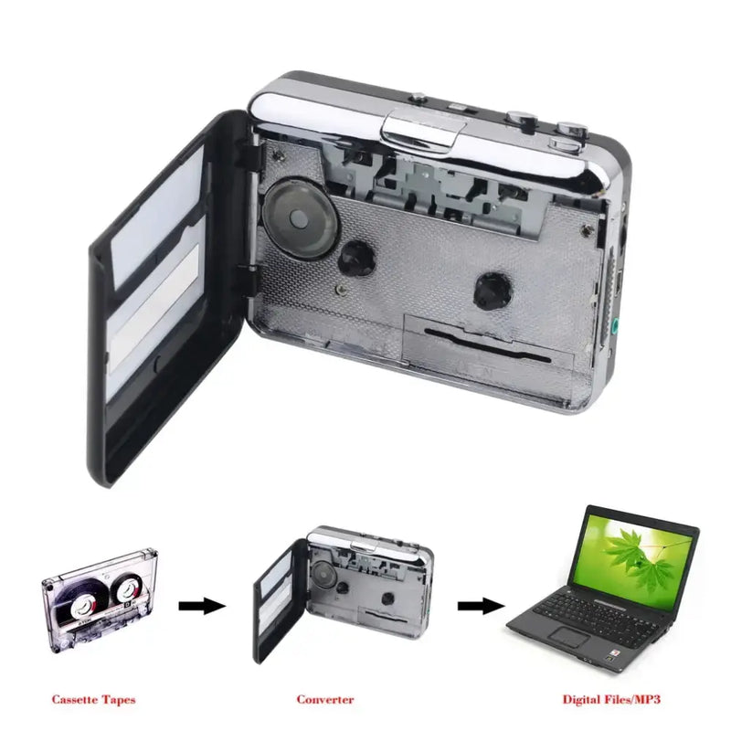 Portable Cassette to USB Converter by Habicare