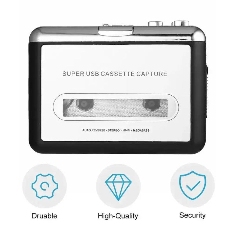 Portable Cassette to USB Converter by Habicare