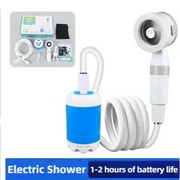 Portable Electric Camping Shower Pump 4000mAh by Habicare