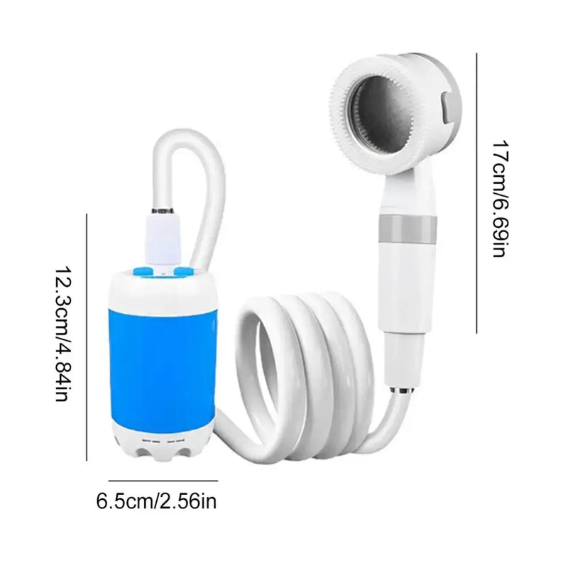 Portable Electric Camping Shower Pump 4000mAh by Habicare