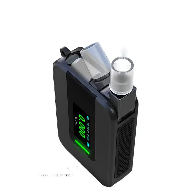 Portable Electrochemical Alcohol Tester – Professional Breathalyzer with LCD Display by Habicare