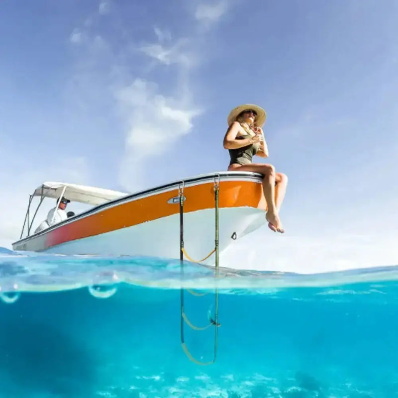 Portable Folding Boat Rope Ladder (3/4/5 Steps) (different colours available) by Habicare