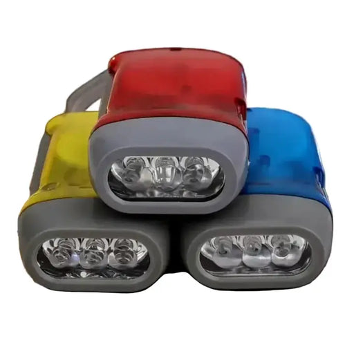 Habicare Hand-Crank Self-Powered LED Flashlight Hand Crank Self Powered LED Flashlight For Outdoors