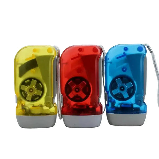 Habicare Hand-Crank Self-Powered LED Flashlight Hand Crank Self Powered LED Flashlight For Outdoors