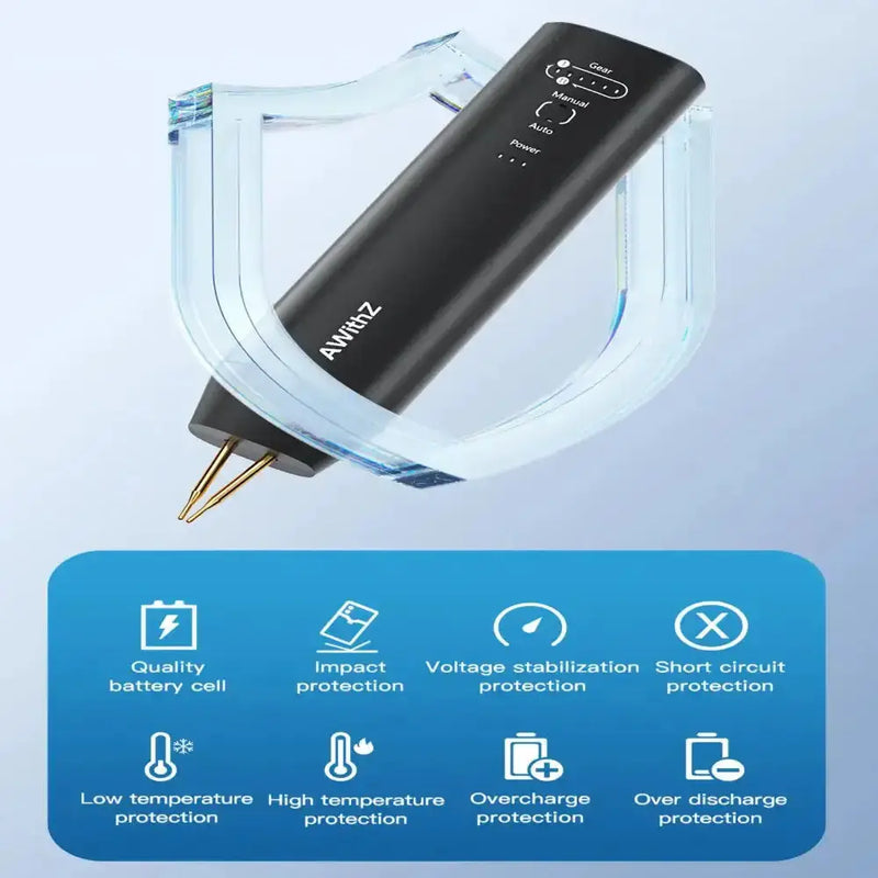 Portable Handheld Spot Welder for 18650 Batteries by Habicare