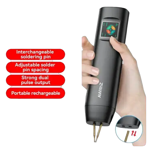 Portable Handheld Spot Welder for 18650 Batteries by Habicare