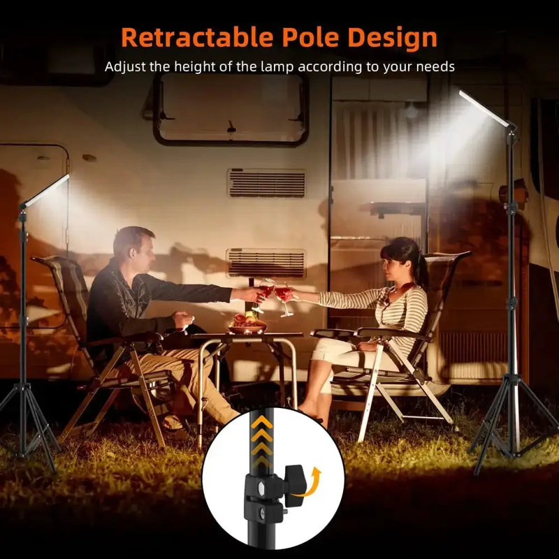 Portable LED Work Light with Tripod Stand (2 types available) by Habicare