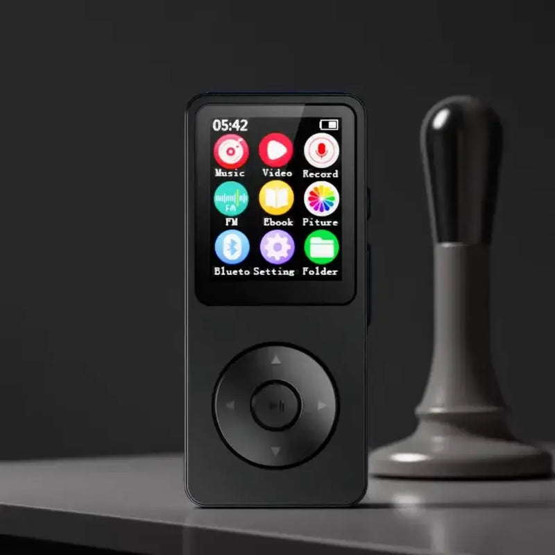 Habicare Portable MP3 Player with Bluetooth, FM Radio & LCD Display Portable MP3 Player with Bluetooth, FM Radio & LCD Display