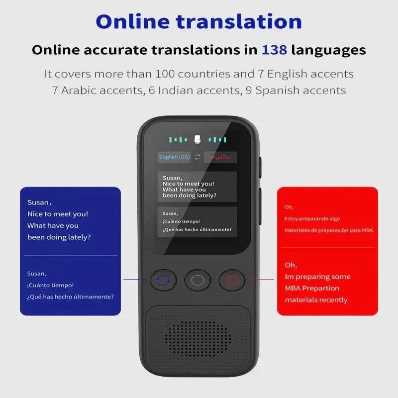 Portable Offline Language Translator (138 Languages) by Habicare