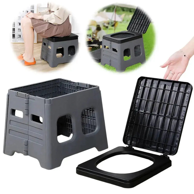 Portable Outdoor Folding Camping Toilet by Habicare