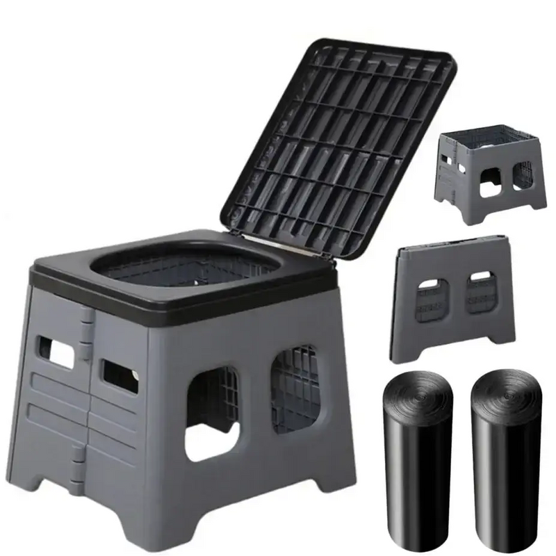 Portable Outdoor Folding Camping Toilet by Habicare