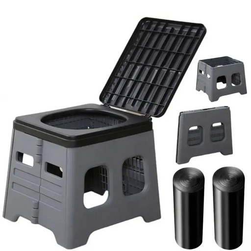 Portable Outdoor Folding Camping Toilet by Habicare