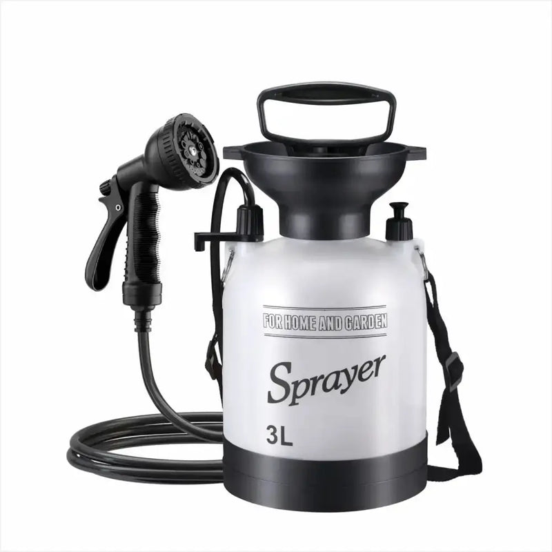 Portable Outdoor Manual Camping Shower – 3/5/8L with Hose by Habicare