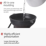 Portable Outdoor Manual Camping Shower – 3/5/8L with Hose by Habicare
