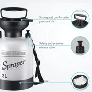 Portable Outdoor Manual Camping Shower – 3/5/8L with Hose by Habicare